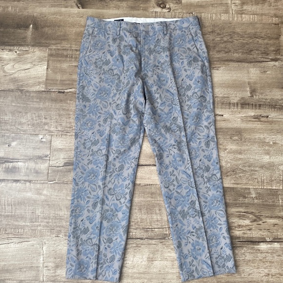 J. Crew Ludlow Slim Floral Chino Pants - Picture 1 of 3